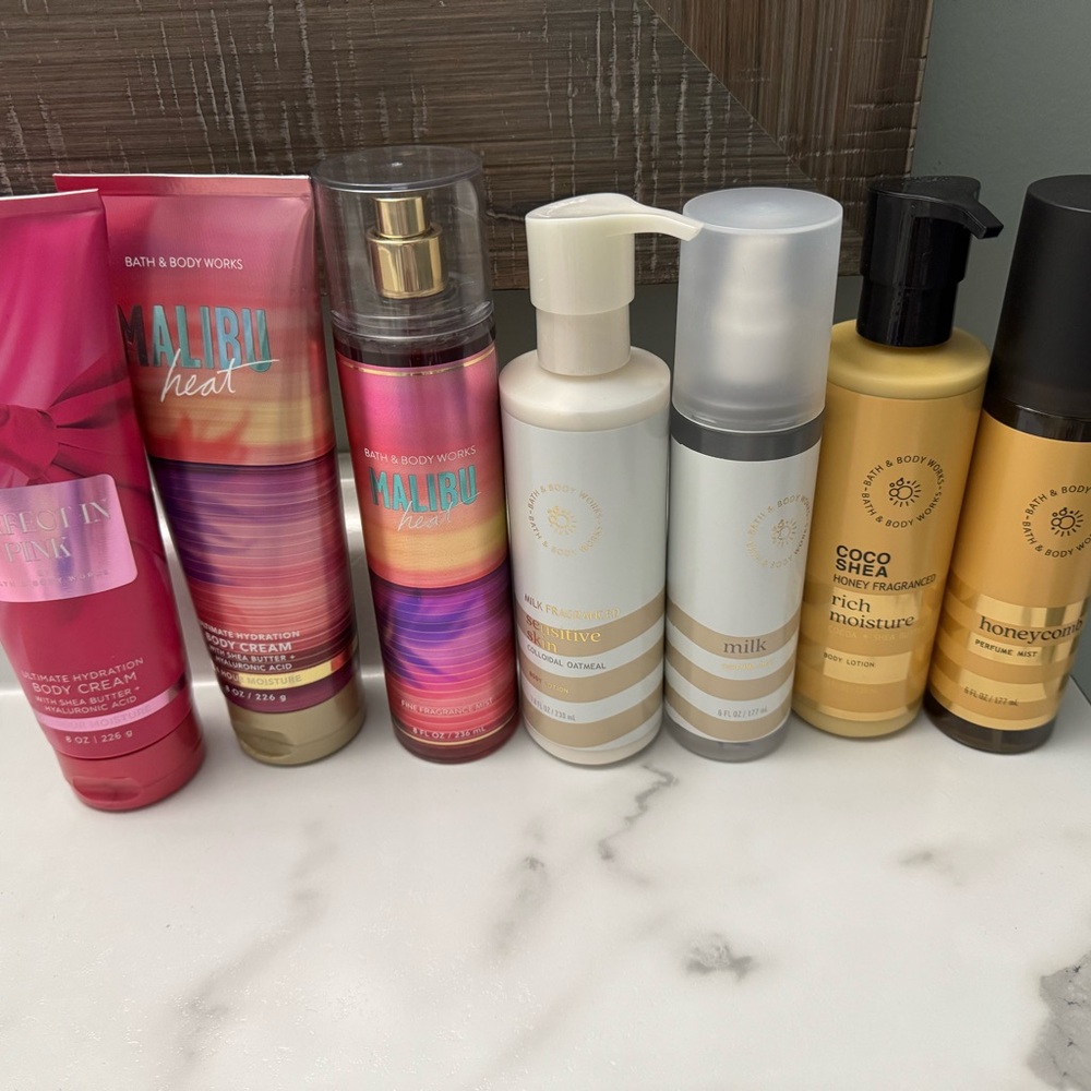 Bath & Body Works Lotion and Spray Set